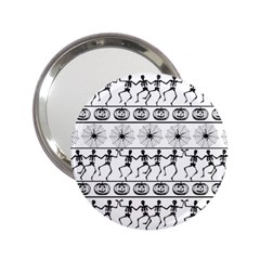 Halloween Pattern 2 25  Handbag Mirrors by ValentinaDesign