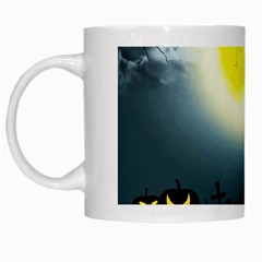 Halloween Landscape White Mugs by ValentinaDesign