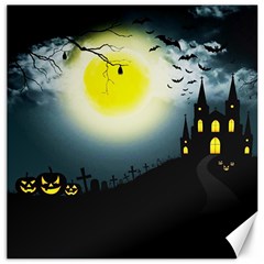 Halloween Landscape Canvas 20  X 20   by ValentinaDesign