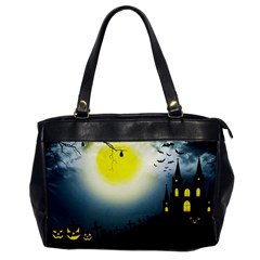 Halloween Landscape Office Handbags by ValentinaDesign