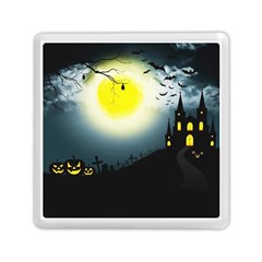 Halloween Landscape Memory Card Reader (square)  by ValentinaDesign