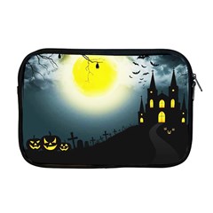 Halloween Landscape Apple Macbook Pro 17  Zipper Case by ValentinaDesign