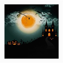 Halloween landscape Medium Glasses Cloth (2-Side)