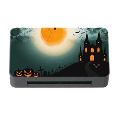 Halloween landscape Memory Card Reader with CF