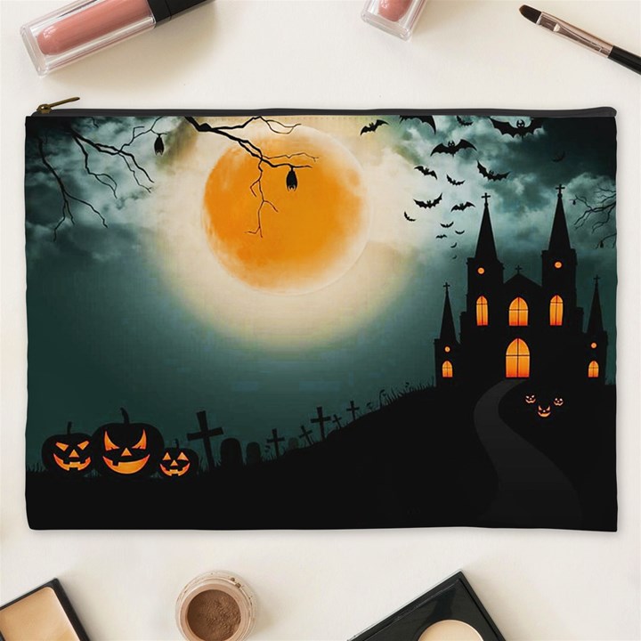 Halloween landscape Cosmetic Bag (XXXL) 