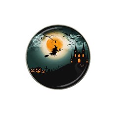 Halloween Landscape Hat Clip Ball Marker (10 Pack) by ValentinaDesign