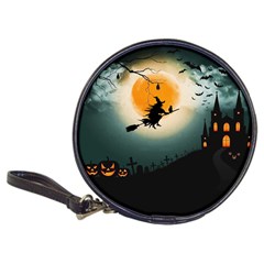 Halloween Landscape Classic 20-cd Wallets by ValentinaDesign