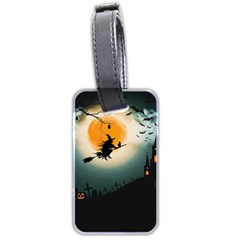 Halloween Landscape Luggage Tags (two Sides) by ValentinaDesign