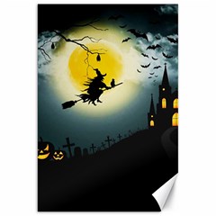 Halloween landscape Canvas 20  x 30  