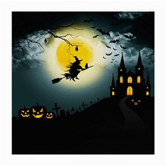 Halloween landscape Medium Glasses Cloth (2-Side)