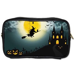 Halloween landscape Toiletries Bags