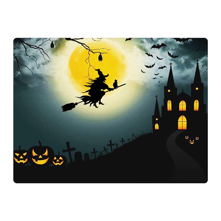 Halloween landscape Double Sided Flano Blanket (Mini) 