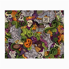 Halloween Pattern Small Glasses Cloth by ValentinaDesign