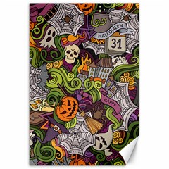 Halloween Pattern Canvas 20  X 30   by ValentinaDesign