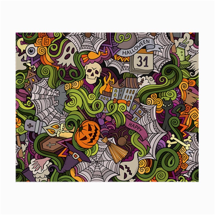 Halloween pattern Small Glasses Cloth (2-Side)