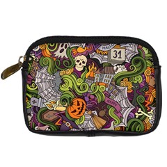 Halloween Pattern Digital Camera Cases by ValentinaDesign