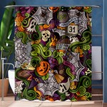 Halloween pattern Shower Curtain 60  x 72  (Medium)  60 x72  Curtain