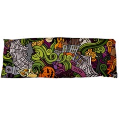 Halloween Pattern Body Pillow Case (dakimakura) by ValentinaDesign