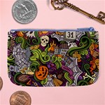 Halloween pattern Large Coin Purse Back