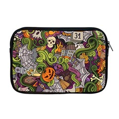 Halloween Pattern Apple Macbook Pro 17  Zipper Case by ValentinaDesign