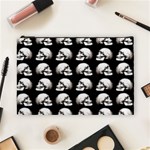 Halloween skull pattern Cosmetic Bag (Large)  Front