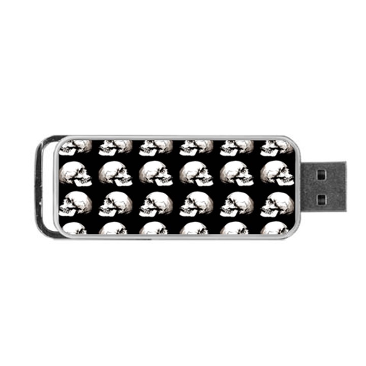 Halloween skull pattern Portable USB Flash (One Side)