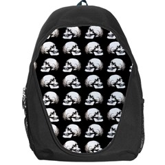 Halloween Skull Pattern Backpack Bag by ValentinaDesign