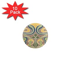 Art Nouveau 1  Mini Magnet (10 Pack)  by NouveauDesign