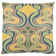 Art Nouveau Large Flano Cushion Case (two Sides) by NouveauDesign