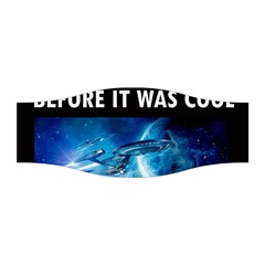 Black Star Trek Tee Stretchable Headband by GlamourG33k