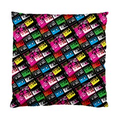 Pattern Colorfulcassettes Icreate Standard Cushion Case (one Side) by iCreate