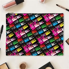 Pattern Colorfulcassettes Icreate Cosmetic Bag (xl) by iCreate