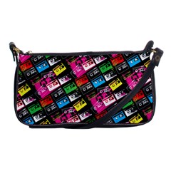 Pattern Colorfulcassettes Icreate Shoulder Clutch Bags by iCreate