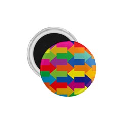 Arrow Rainbow Orange Blue Yellow Red Purple Green 1 75  Magnets by Mariart