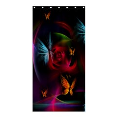 Beautiful Butterflies Rainbow Space Shower Curtain 36  X 72  (stall)  by Mariart