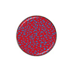 Blue Red Space Galaxy Hat Clip Ball Marker