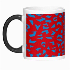 Blue Red Space Galaxy Morph Mugs