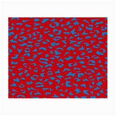 Blue Red Space Galaxy Small Glasses Cloth (2-side)