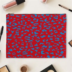 Blue Red Space Galaxy Cosmetic Bag (xl) by Mariart