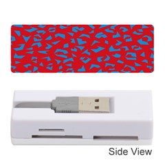 Blue Red Space Galaxy Memory Card Reader (stick) 