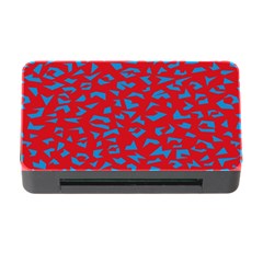 Blue Red Space Galaxy Memory Card Reader With Cf