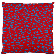 Blue Red Space Galaxy Standard Flano Cushion Case (two Sides)