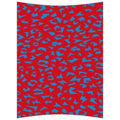 Blue Red Space Galaxy Back Support Cushion by Mariart