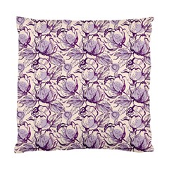 Vegetable Cabbage Purple Flower Standard Cushion Case (one Side)