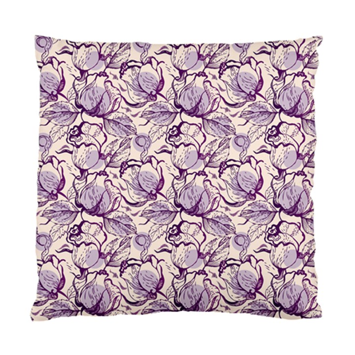 Vegetable Cabbage Purple Flower Standard Cushion Case (Two Sides)