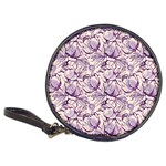 Vegetable Cabbage Purple Flower Classic 20-CD Wallets Front