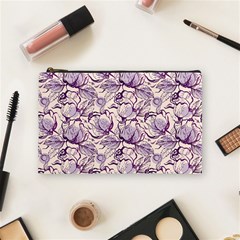 Vegetable Cabbage Purple Flower Cosmetic Bag (medium) 