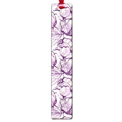 Vegetable Cabbage Purple Flower Large Book Marks