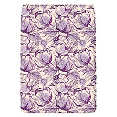 Vegetable Cabbage Purple Flower Flap Covers (s)  by Mariart