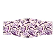 Vegetable Cabbage Purple Flower Stretchable Headband